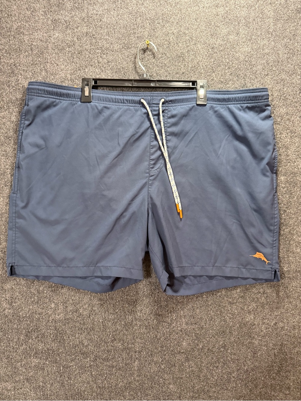 Tommy Bahama Men’s XXL Blue Swim Trunks Board Shorts Marlin Lined Drawstring
